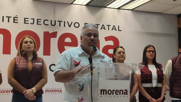 Dirigente morenista pide a los aspirantes a la gubernatura de Michoacán esperar "los tiempos"