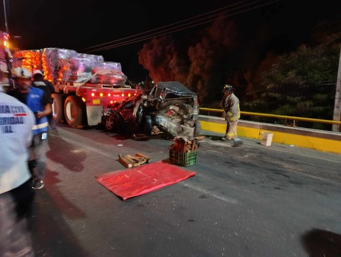 Muere niño víctima del choque vehicular registrado en el libramiento norte de Morelia