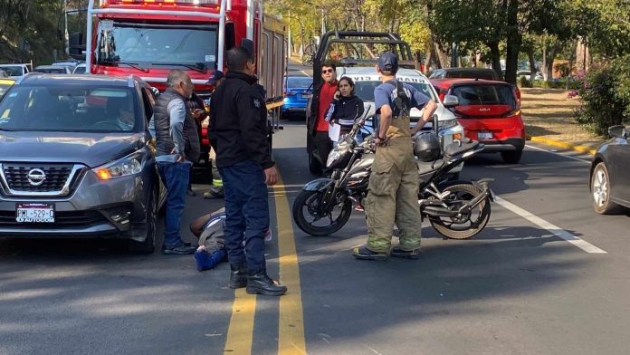 Se registran 2 accidentes de motos en Morelia; hay 1 herido