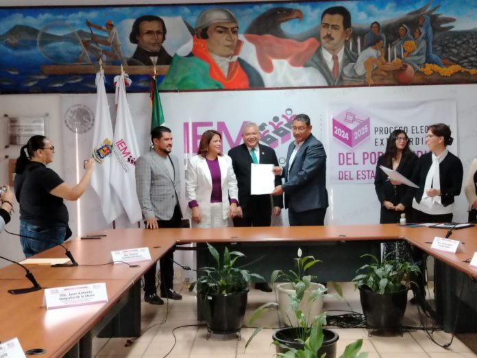 Entrega Congreso de Michoacán al IEM listas finales de candidatos a jueces y magistrados