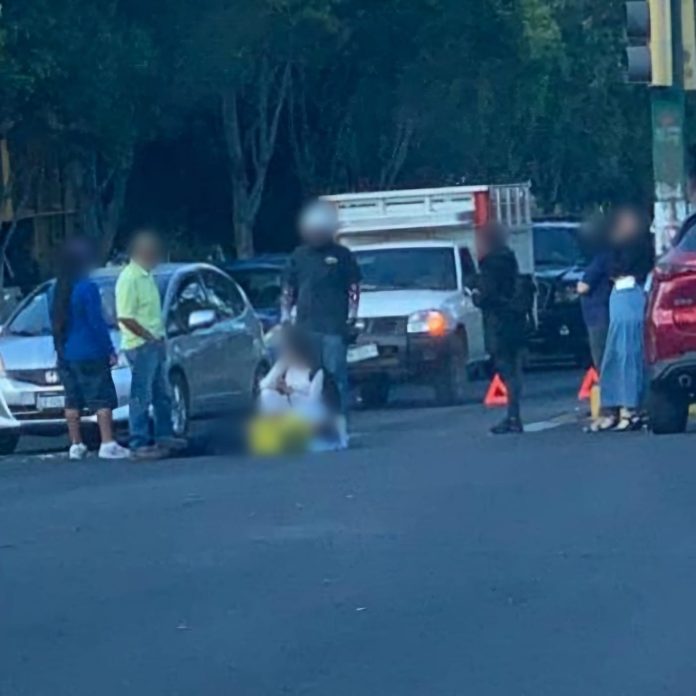 Niño es atropellado por motociclista en Calzada La Huerta de Morelia Niño es atropellado por motociclista en Calzada La Huerta de Morelia