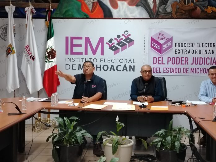 Aprueba IEM ampliación presupuestal por casi 294 mdp para la Elección Judicial
