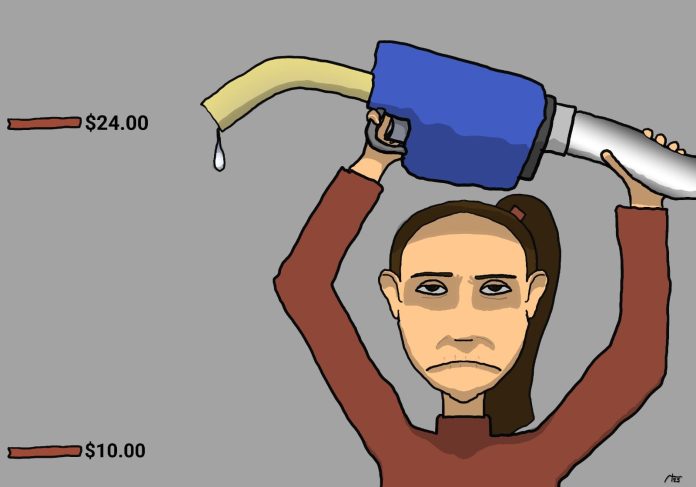 URBANÓPOLIS. La gasolina a $24 pesos