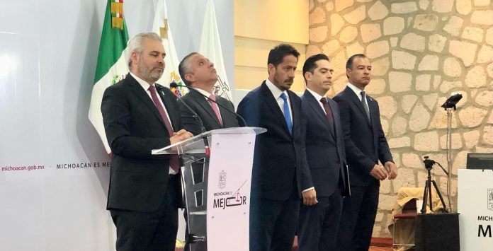 No abordaron Harfuch y Alfredo Ramírez el tema de los explosivos tipo mina