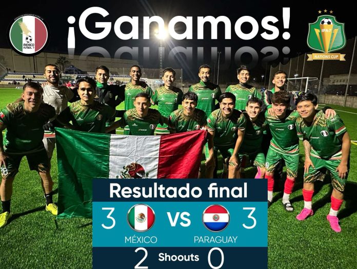 La selección mexicana de fútbol 7, integrada por jugadores morelianos y patrocinada por el Gobierno de Morelia que encabeza el Alcalde