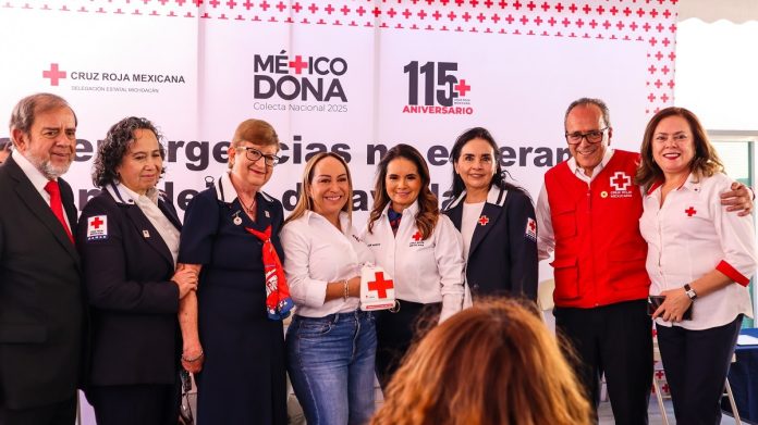 Arranca Cruz Roja Michoacán con la Colecta Nacional 2025