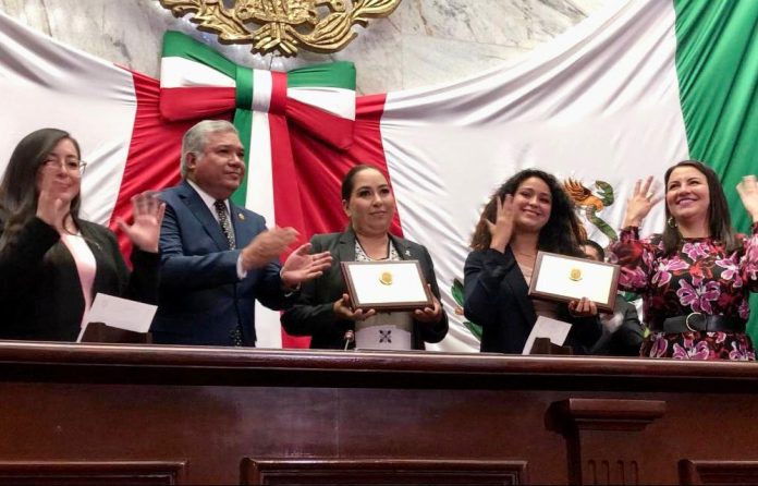 Reconocen Congreso a activistas a favor de comunidad sorda y migrante con presea Mujer Michoacana 2025