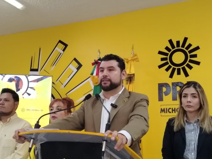 PRD Michoacán no realizará asambleas en dos distritos por cuestiones de inseguridad