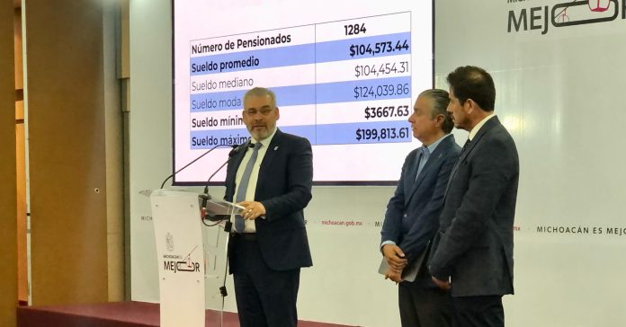 Jubilados reciben hasta 200 mil pesos mensuales; nueva Ley Orgánica evitará colapso financiero de la UMSNH: Gobernador