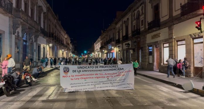Promoverán profesores nicolaitas amparos contra la Ley Orgánica de la UMSNH