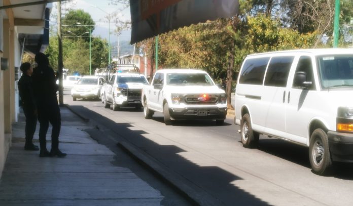 Operativo conjunto en Uruapan para asegurar maquinas tragamonedas