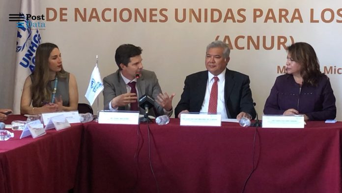 Impulsa la ACNUR en Michoacán ley para el desplazamiento forzado interno