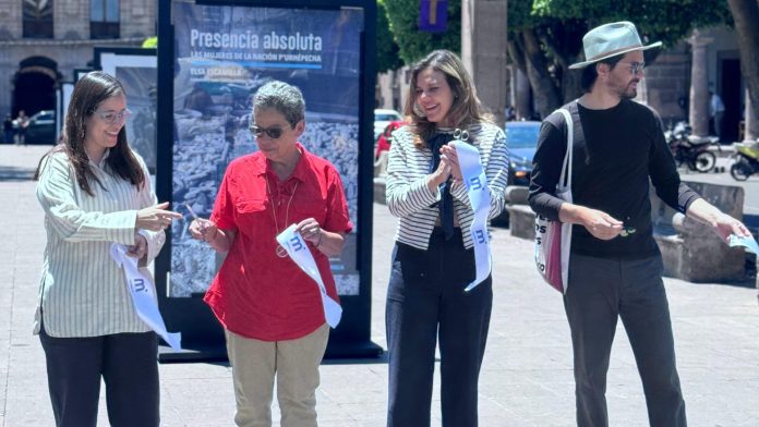 Inauguran Museo al Aire Libre en Plaza de Armas de Morelia
