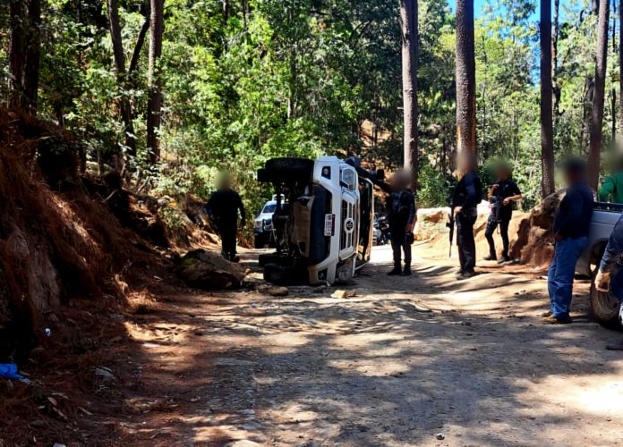 Conductor de camioneta es asesinado en el camino Ichaqueo-El Ranchito