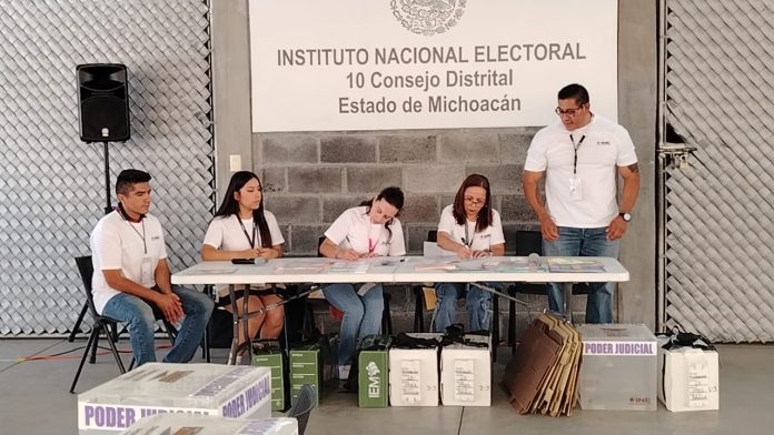 Votar en la elección del Poder Judicial tomará 15 minutos por persona: INE