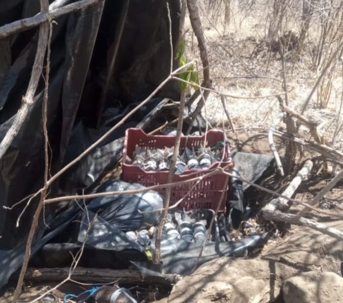 Asegurados 80 artefactos explosivos improvisados en Buenavista: SSP