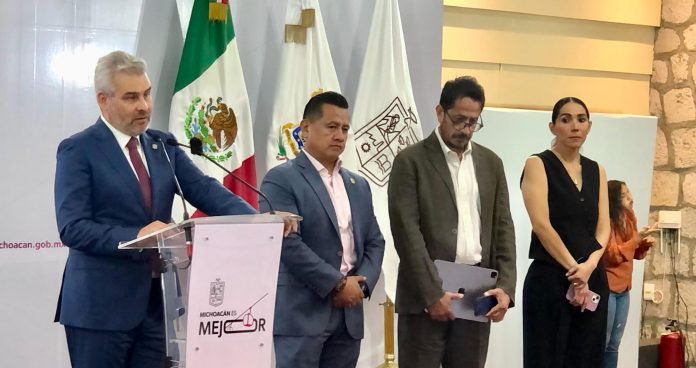 Exige gobernador Alfredo Ramírez, una disculpa pública al Senador Raúl Morón y a su equipo