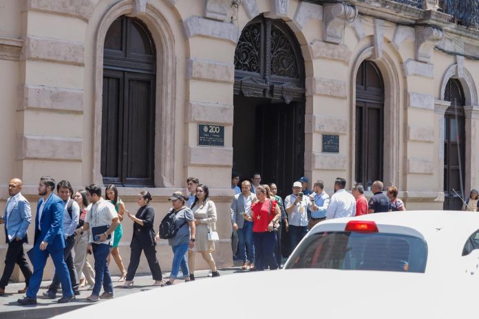 El Congreso del Estado participa en Simulacro Nacional por sismo