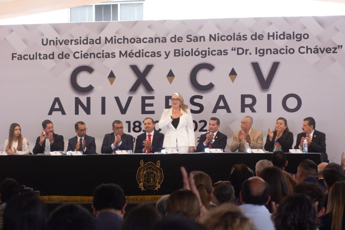 Con aval por su calidad educativa, la Facultad de Ciencias Médicas y Biológicas “Dr. Ignacio Chávez” de la Universidad Michoacana de San Nicolás de Hidalgo