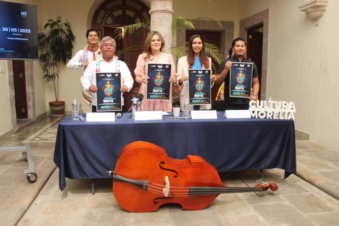 El Ayuntamiento de Morelia, a través de la Secretaría de Cultura, invita a la ciudadanía a asistir al concierto El latir de tu tierra,