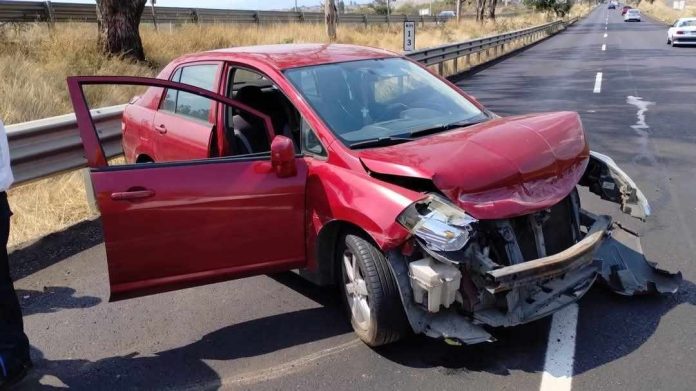 Se registran 2 accidentes vehiculares en distintos puntos del municipio de Morelia