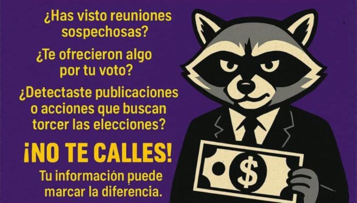 Implementan “caza mapaches” para el día de la elección judicial en Michoacán