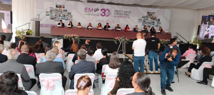 El IEM celebra 30 años de contribuir a la vida democrática de Michoacán El IEM celebra 30 años de contribuir a la vida democrática de Michoacán