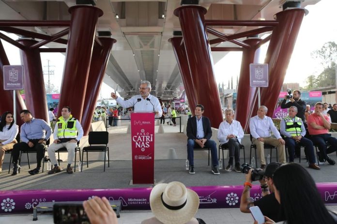 Hospital del IMSS dará bienestar a familias del poniente de Morelia: Bedolla