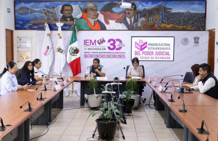 IEM da a conocer resultados preliminares de magistraturas civiles en Michoacán