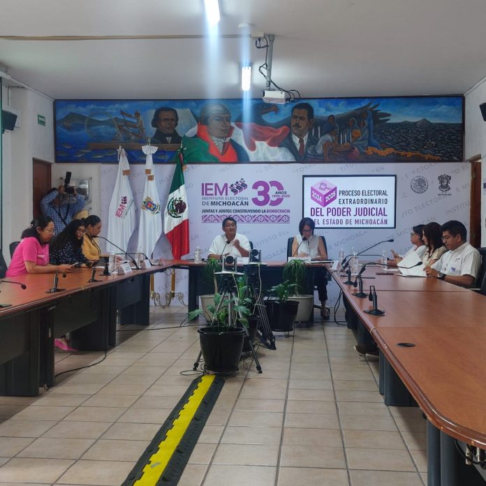21 comités del IEM cierran conteo de cómputo de elecciones en Michoacán