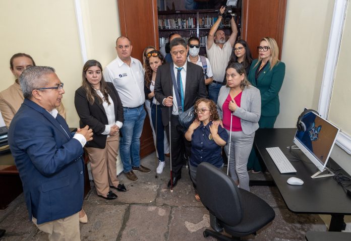 Por primera vez, UMSNH apertura Biblioteca Inclusiva; Yarabí Ávila llama a construir una Universidad para todas y todos Por primera vez, UMSNH apertura Biblioteca Inclusiva; Yarabí Ávila llama a construir una Universidad para todas y todos