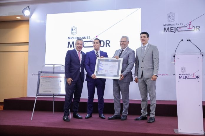 Recibe SFA del gobierno de Michoacán la certificación ISO:9001-2015 en procesos de gasto público