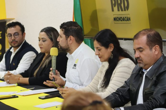 Rechaza PRD llamar a la desaparición de poderes en Zitácuaro, por hechos violentos