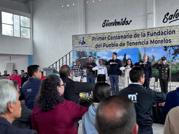 Tenencia Morelos cumple 100 años de fundación
