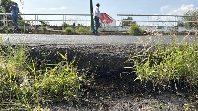 Hundimiento en avenida Río Grande no representa riesgo latente: PC Morelia