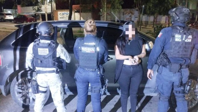 En Uruapan, asegurada una mujer en portación de un arma de fuego: SSP En Uruapan, asegurada una mujer en portación de un arma de fuego: SSP