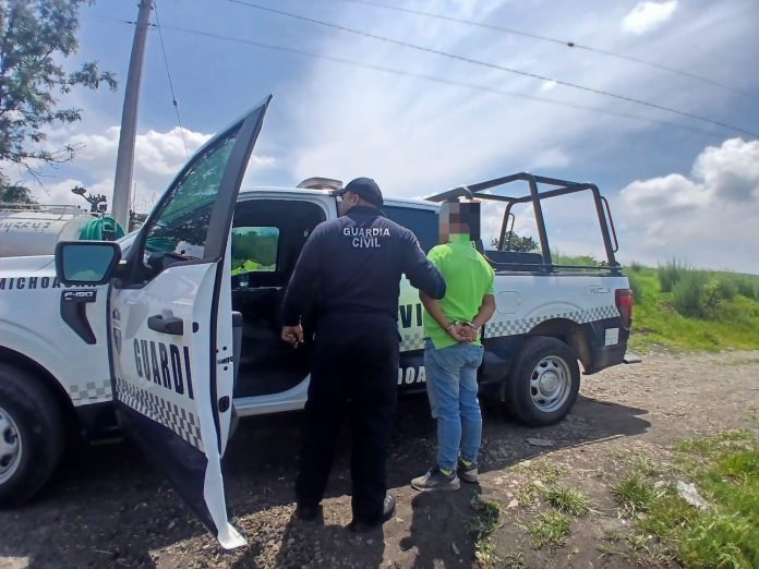 Detenido presunto agresor familiar en Morelia: SSP Detenido presunto agresor familiar en Morelia: SSP