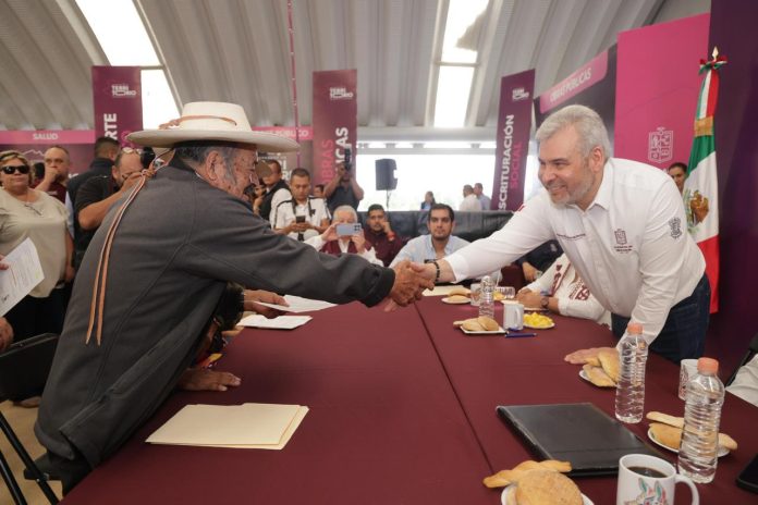 audiencia gobernador