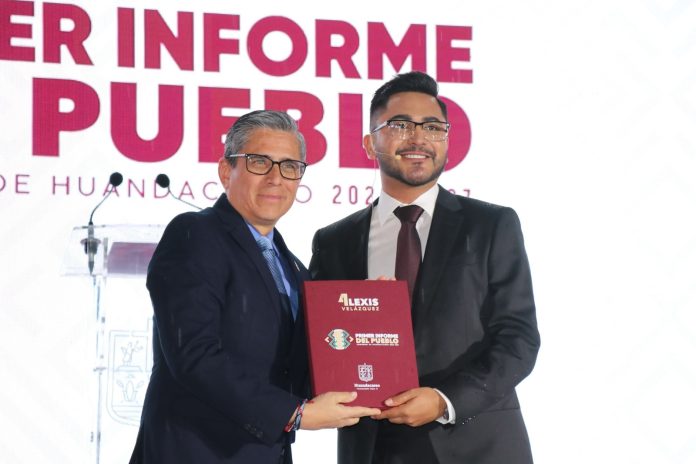 Presenta Pedro Alexis Velázquez, su primer informe de gobierno como alcalde de Huandacareo