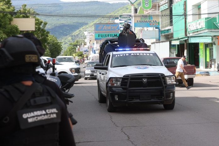 SSP refuerza acciones contra la delincuencia en Apatzingán SSP refuerza acciones contra la delincuencia en Apatzingán