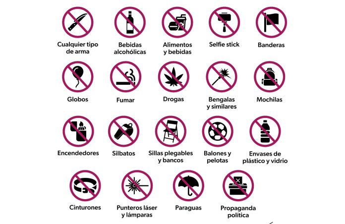 Conoce la lista de objetos que no podrás ingresar al concierto de Carín León