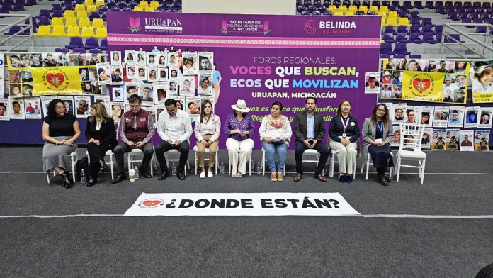 Con foros regionales Belinda Iturbide escucha a la gente para conformar Ley de Búsqueda de Personas Desaparecidas