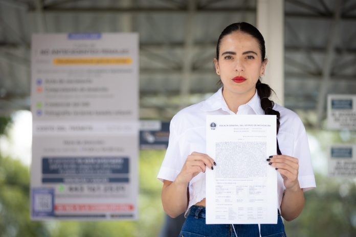 Giulianna Bugarini presentó denuncia ante la Fiscalía en Violencia de Género Giulianna Bugarini presentó denuncia ante la Fiscalía en Violencia de Género