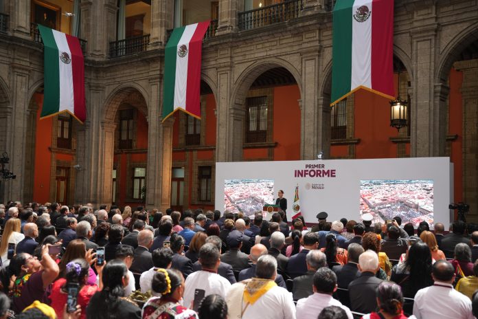 Con EE.UU. existe una relación de cooperación sin subordinación: Presidenta de México Con EE.UU. existe una relación de cooperación sin subordinación: Presidenta de México