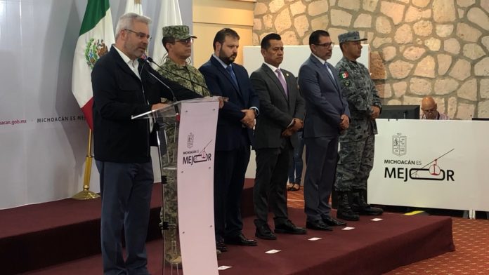 Michoacán ha bajado a 3 homicidios diario promedio, pero no se ha logrado el objetivo: Gobernador