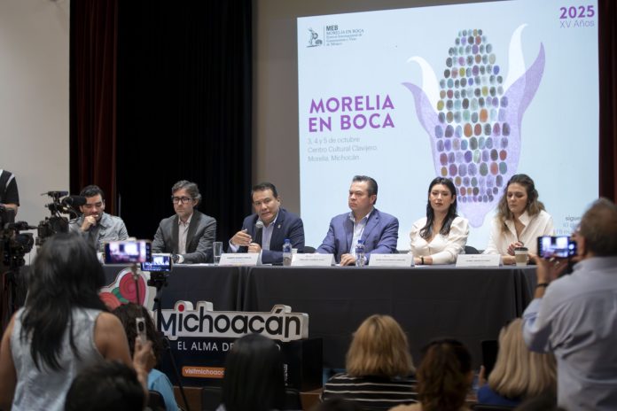 Sabores y tradición en la XV edición del Festival Morelia en Boca Sabores y tradición en la XV edición del Festival Morelia en Boca