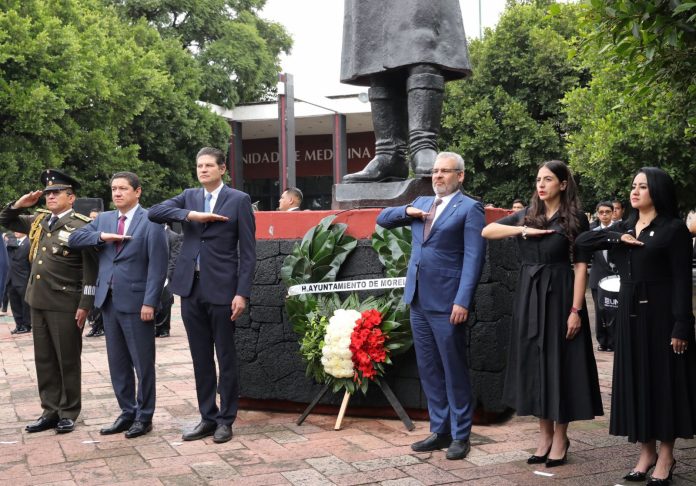 A no permitir que intereses externos dividan al país, llaman en el 215 aniversario del inicio de la lucha de Independencia