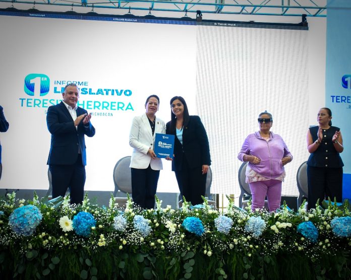 Presenta diputada Tere Herrera primer informe legislativo Presenta diputada Tere Herrera primer informe legislativo