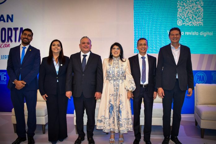 Rinden Primer Informe de Actividades, diputados del PAN en Michoacán