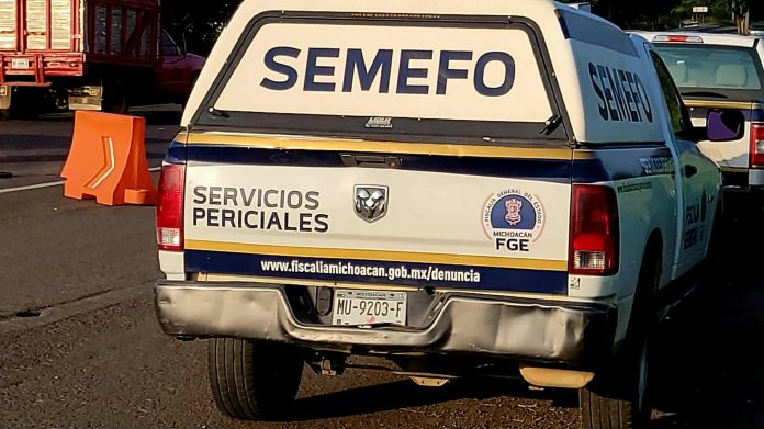 cadaver violencia Apatzingán